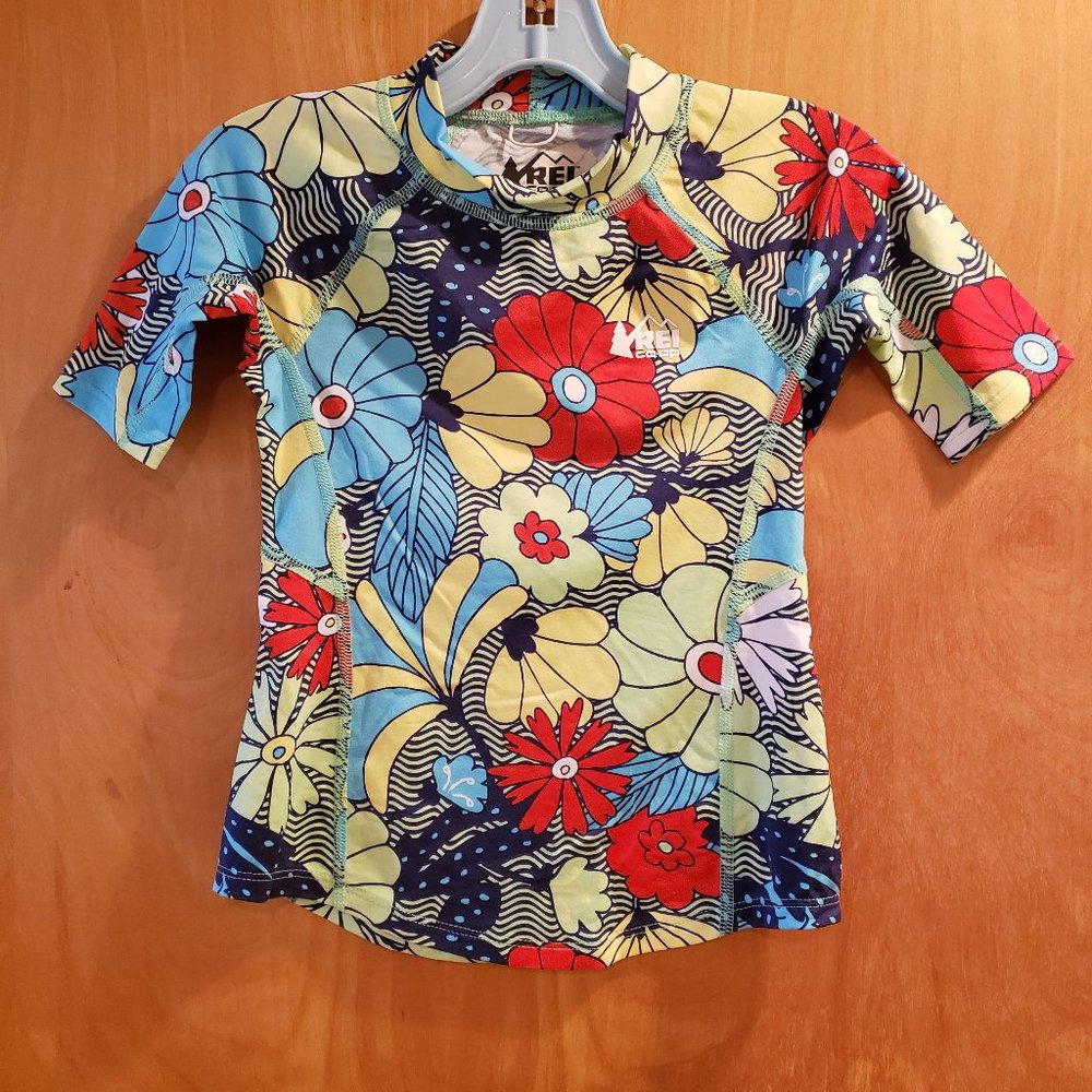 REI Swim Top/Rashguard Girls Size XXS 4-5
